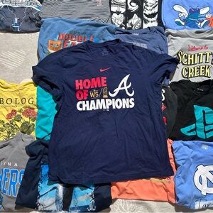 Atlanta Braves World Series 2021 navy T-shirt XL